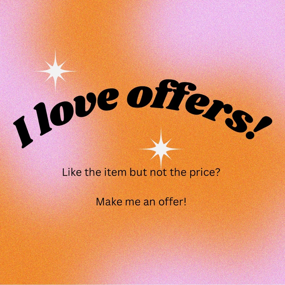 I love offers!